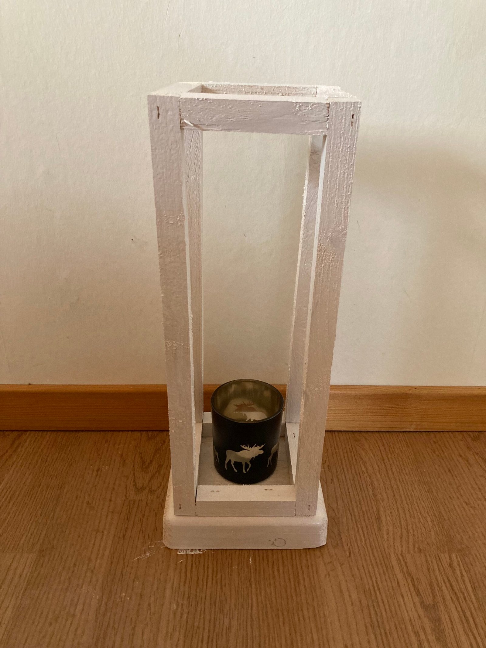 Candle holder - White - 50 cm height