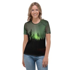 Women's T-shirt - Aurora Borealis