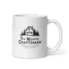 White glossy mug - The Nordic Craftsman