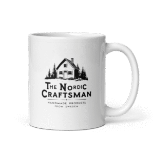 White glossy mug - The Nordic Craftsman